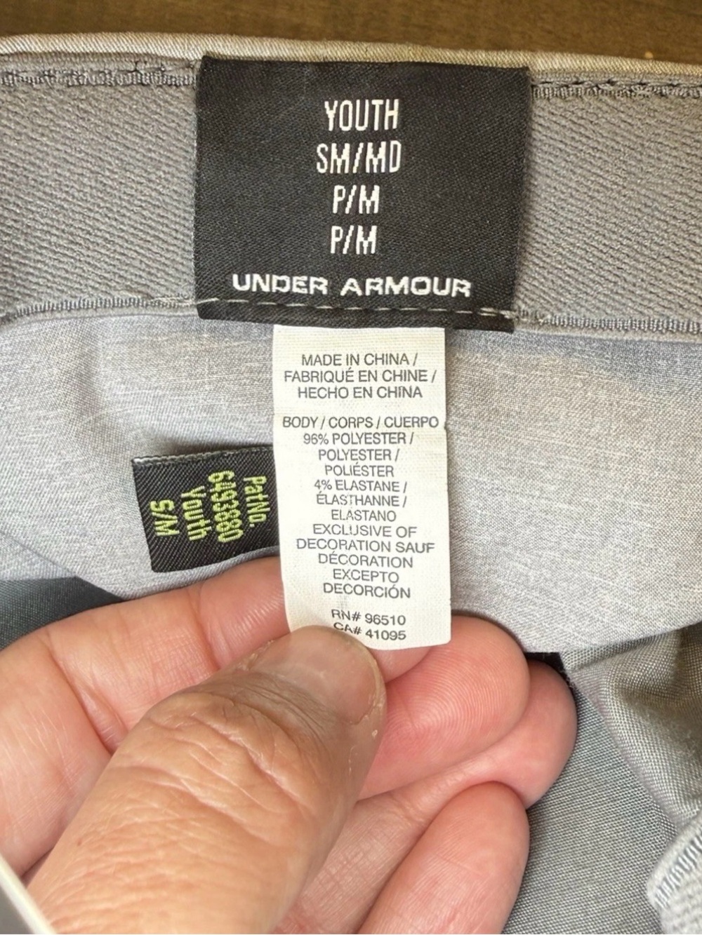 UNDER ARMOUR GREY BASEBALL HAT GRAY
LOGO YOUTH S SMALL 7/8 Years - Picture 6 of 6